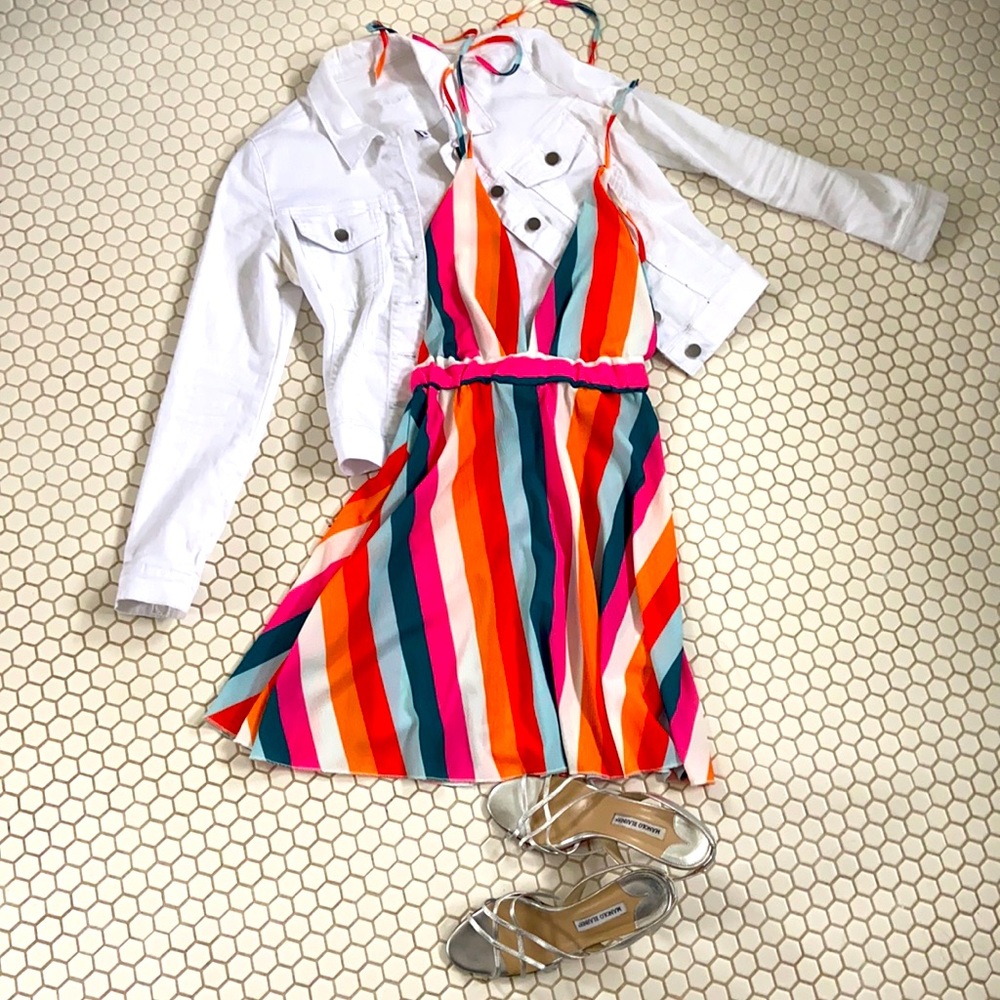 Striped summer dress